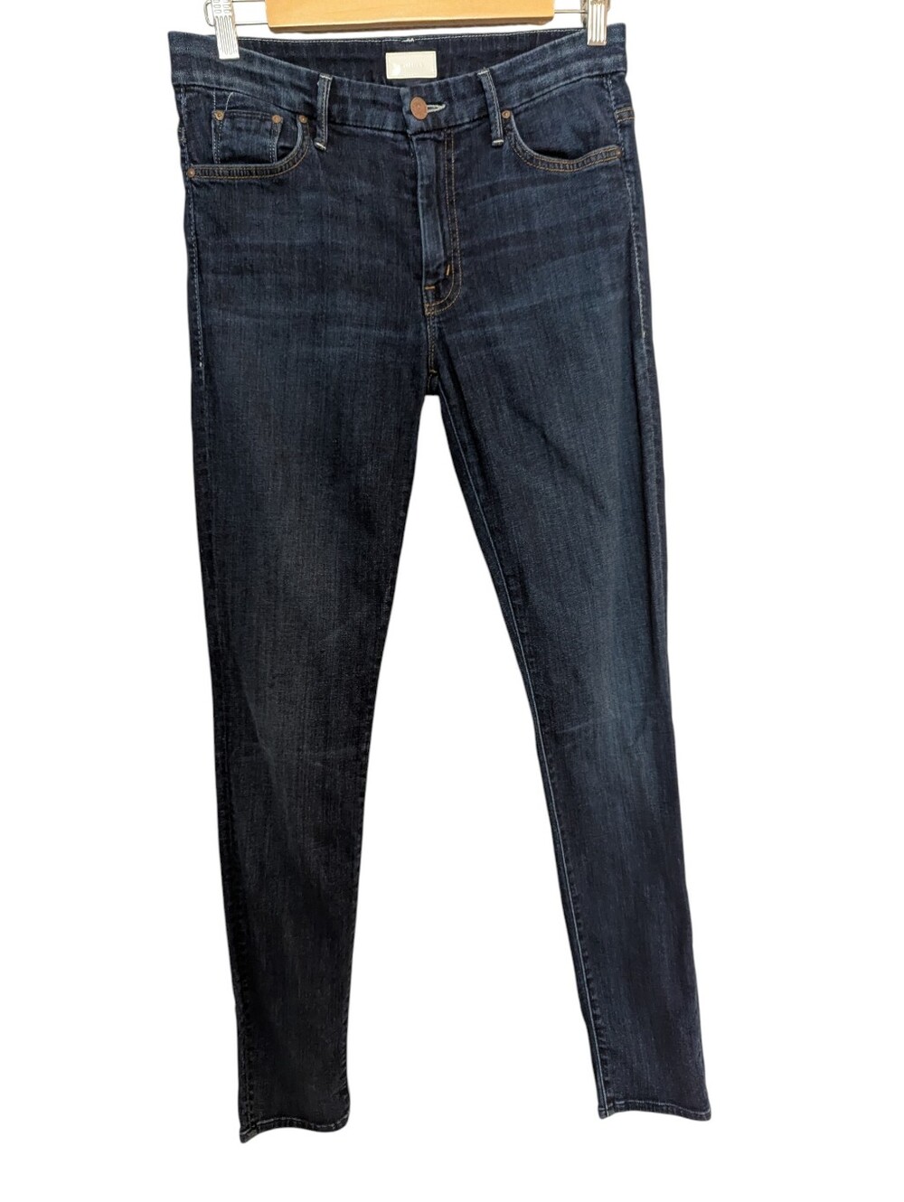MOTHER  High-Waisted Looker Jeans Size 28 In Flowers From The Storm Wash